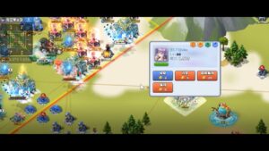 悠久の地　S73 vs S476 エキシビジョンマッチの様子